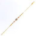 Ornate Glowing 22k Multi-Color Gold Bracelet 