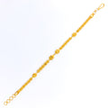 Eternal Radiant 22k Gold Beaded Bracelet 