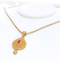 iconic-oval-22k-gold-cz-pendant