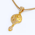 majestic-chic-22k-gold-cz-pendant