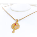 gorgeous-radiant-22k-gold-cz-pendant