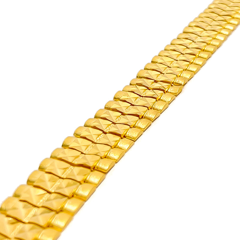 decadent-vibrant-22k-gold-mens-bracelet