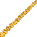 opulent-graceful-22k-gold-cz-bracelet