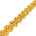 vibrant-ethereal-22k-gold-cz-bracelet