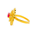 decorative-glowing-22k-gold-cz-statement-ring