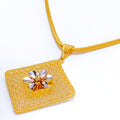 ethereal-floral-22k-gold-mesh-pendant