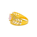 pink-delightful-22k-gold-cz-statement-ring