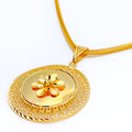 grand-flower-22k-gold-mesh-pendant