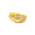 charming-flowing-22k-gold-cz-statement-ring