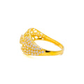 charming-flowing-22k-gold-cz-statement-ring