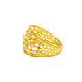 radiant-glowing-22k-gold-cz-statement-ring