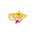 intricate-colorful-22k-gold-cz-ring