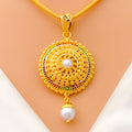 delightful-upscale-22k-gold-pendant-set