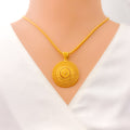 bold-ethereal-22k-gold-pendant-set