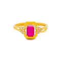 glowing-beautiful-22k-gold-cz-ring