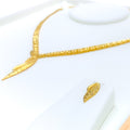 Iconic 22K Gold Bow Necklace Set