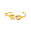 Golden Elegant 22k Gold Captivating Bangle Bracelet