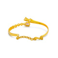exquisite-adorned-22k-gold-cz-bangle-bracelet