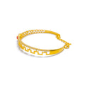 elegant-twinkling-22k-gold-cz-bangle-bracelet
