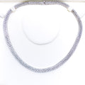 gold-contemporary-diamond-necklace-set