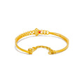 graceful-dazzling-22k-gold-cz-bangle-bracelet