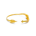 tasteful-glowing-22k-gold-cz-bangle-bracelet