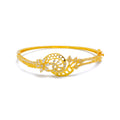 vibrant-lush-22k-gold-cz-bangle-bracelet