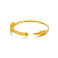 vibrant-lush-22k-gold-cz-bangle-bracelet