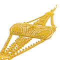 Radiant Extravagant 22k Gold Statement Bracelet