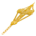 Radiant Extravagant 22k Gold Statement Bracelet