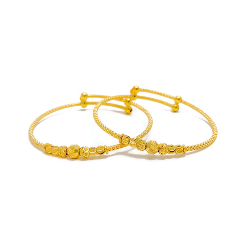 fancy-orb-22k-gold-adjustable-baby-bangle-pair