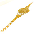 Impressive Grand 22K Gold Medium Statement Bracelet