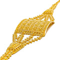 Beautiful Square 22K Gold Medium Statement Bracelet