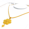 Magnificent Flower 22k Gold Pendant