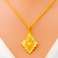 Reflective Alluring 22k Gold Necklace