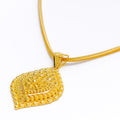 Polished Jazzy 22k Gold Pendant