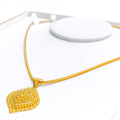 Polished Jazzy 22k Gold Pendant