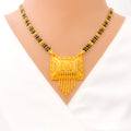 Rectangular Golden Elegant 22k Gold Mangal Sutra 
