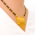 Rectangular Golden Elegant 22k Gold Mangal Sutra 
