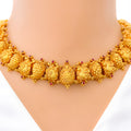 festive-palatial-motif-oxidized-22k-gold-necklace