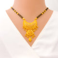 Refined Charming Layered 22k Gold Mangal Sutra 