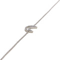 Charming Crescent Diamond + 18k Gold Bracelet 