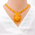 Traditional Antique Laxmi 22k Gold Necklace