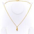 bold-leaf-22k-gold-necklace