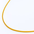 Classic Thin Fox 22K Gold Chain - 22"