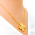 classic-large-gold-clover-21k-necklace-set