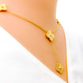 petite-gold-multi-clover-21k-necklace-set-w-drop