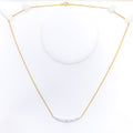 shimmering-trendy-18k-gold-diamond-necklace