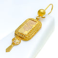 Royal Rectangle 5-Piece 21k Gold Long Necklace Set 