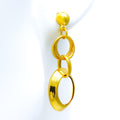 tasteful-vibrant-21k-gold-hanging-earrings